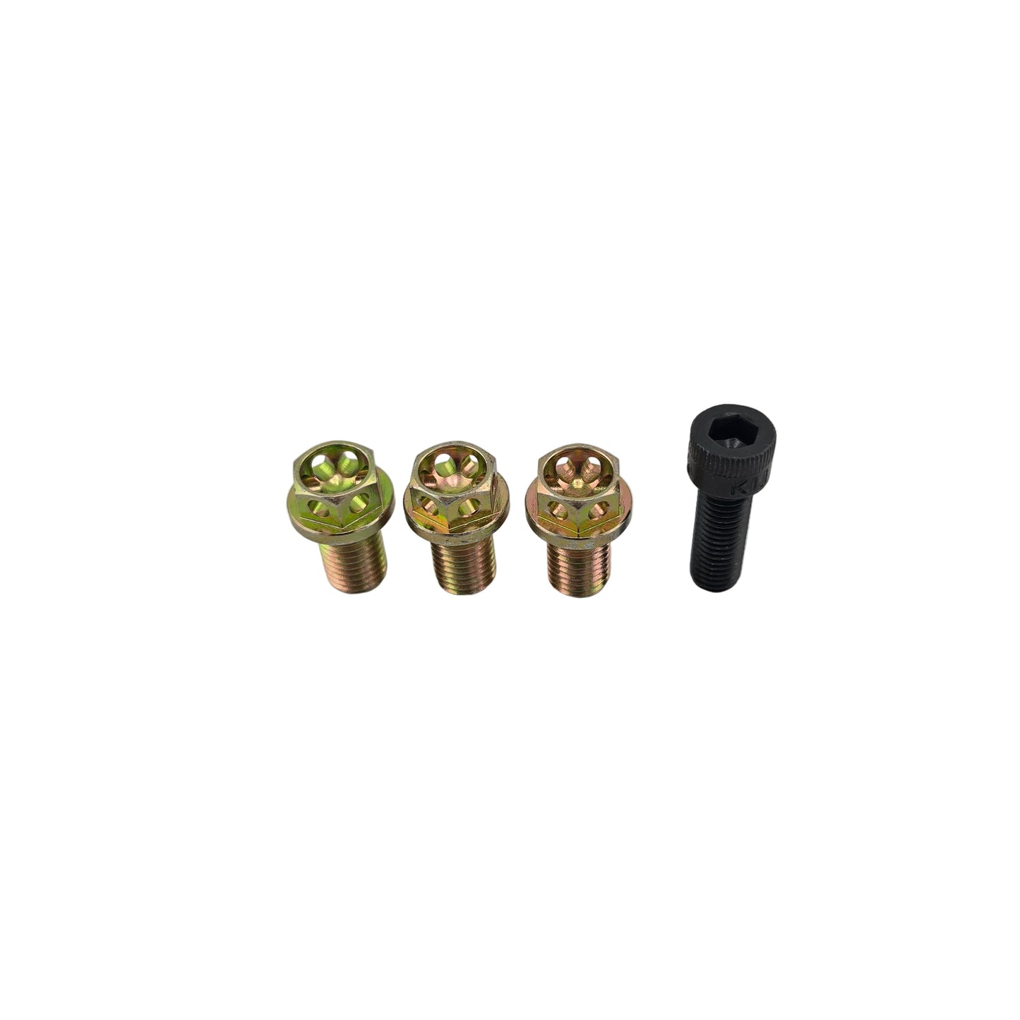 Steel Go Kart Rotor Bolt  5/16-24 Drilled