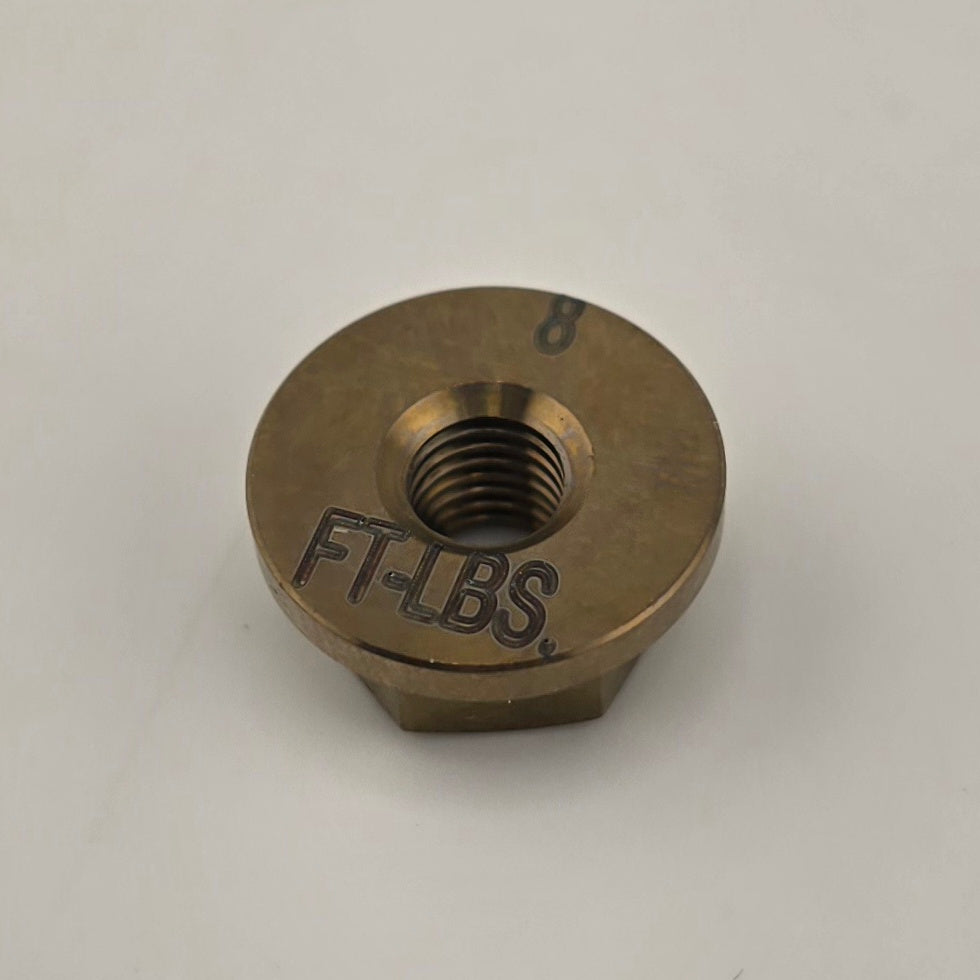 DISCOUNT Titanium 1/4-28 Lug Nut