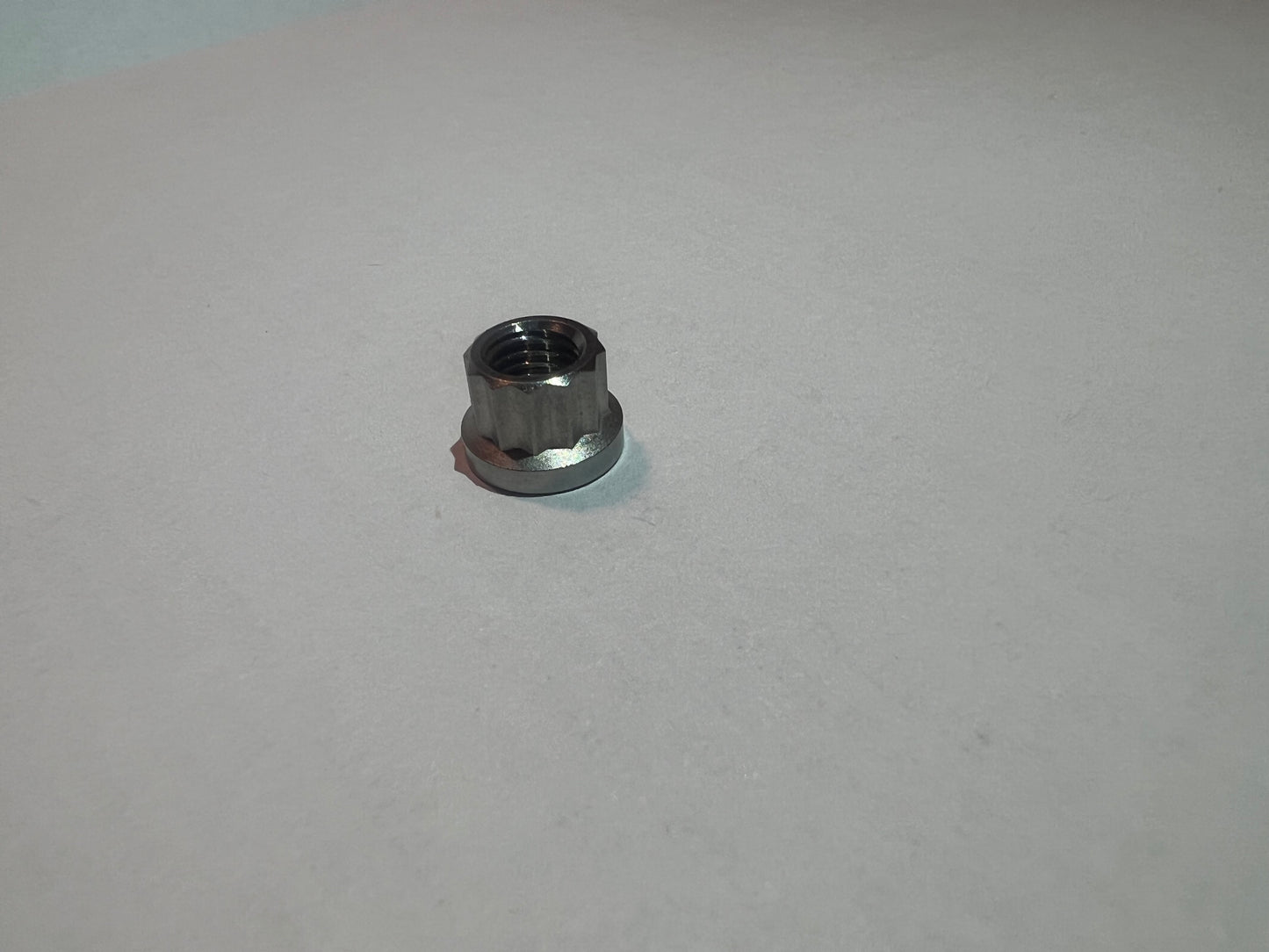 1/4-28 12 point Titanium nut