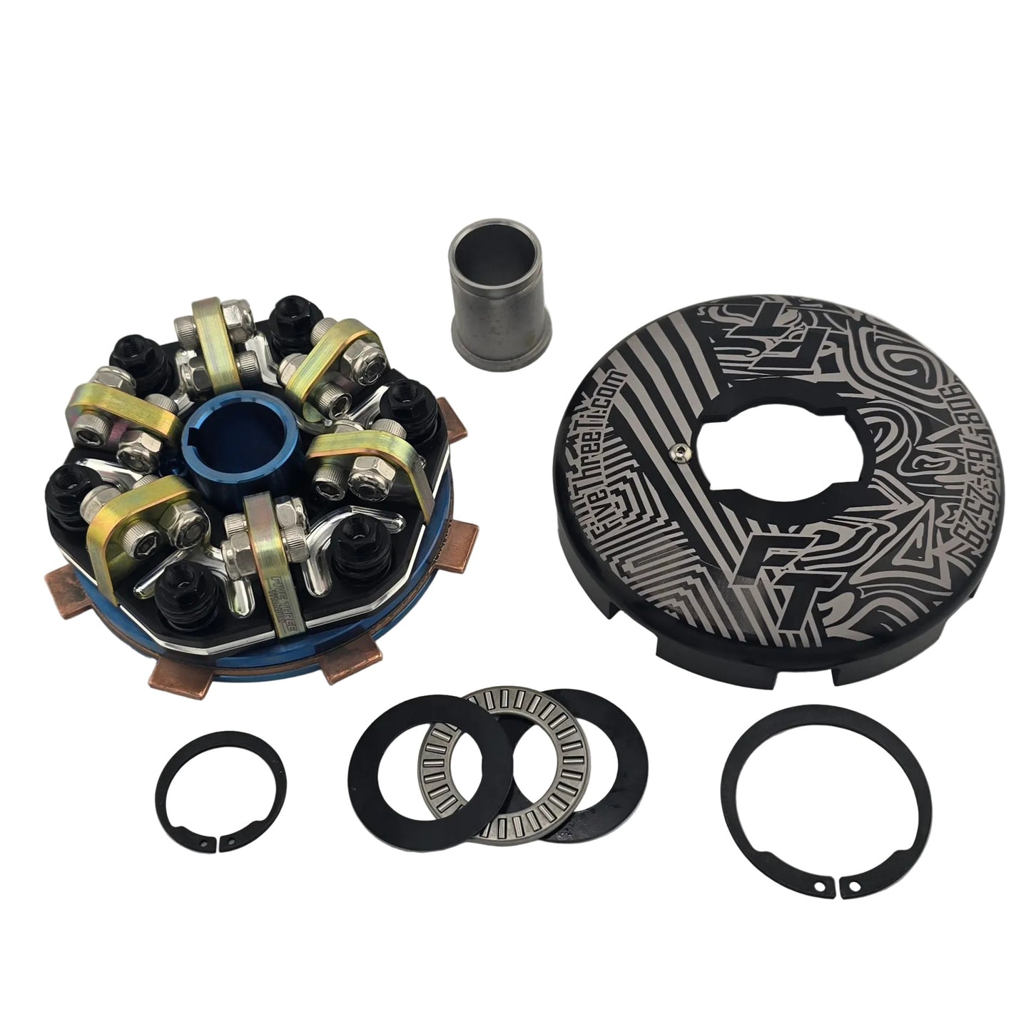 Complete Titanium Single Disk Clutch