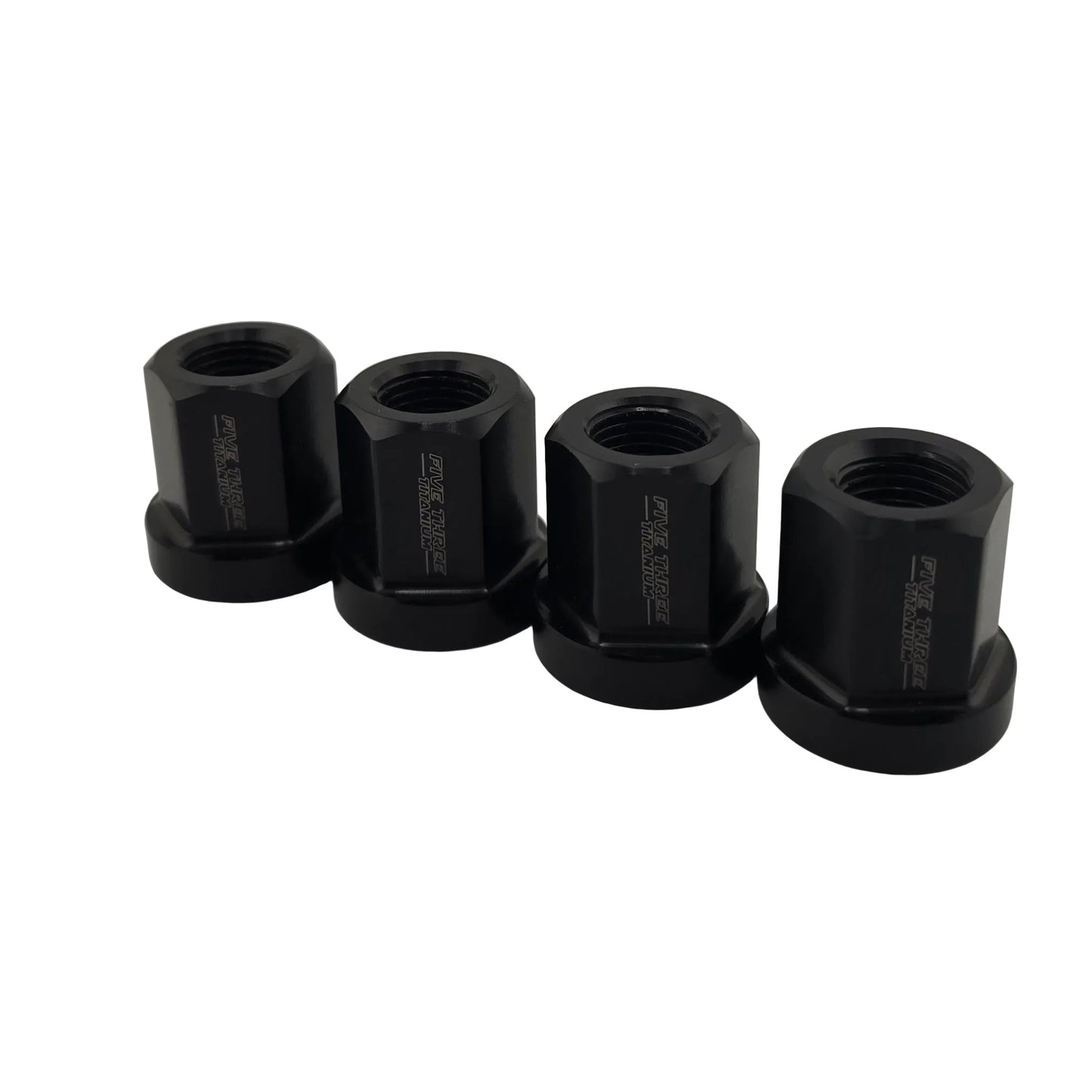 Aluminum 1/2-20 Flanged Lug Nuts (4 PACK)
