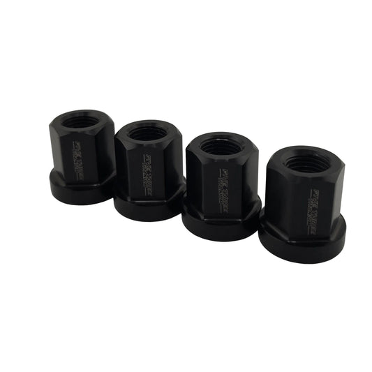 Aluminum 1/2-20 Flanged Lug Nuts (4 PACK)