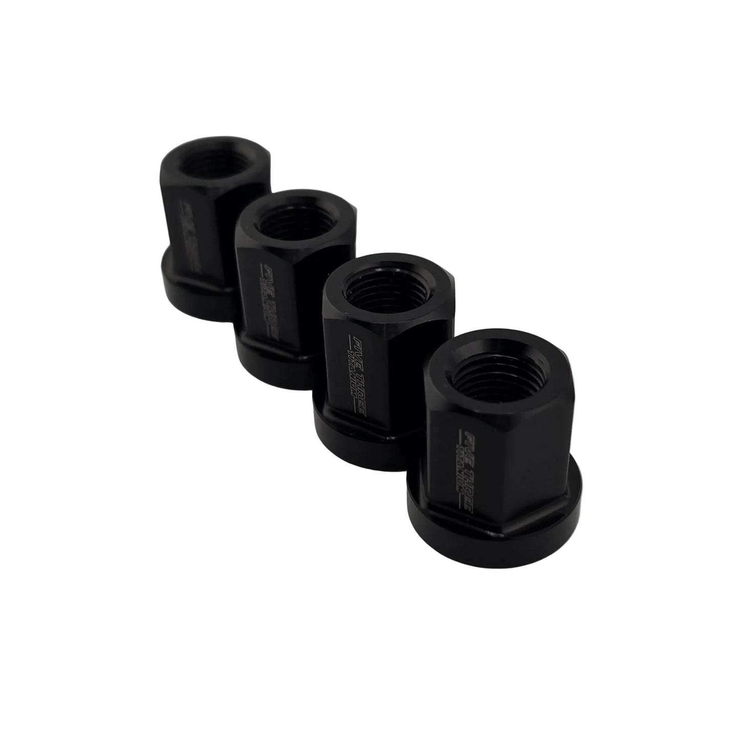 Aluminum 1/2-20 Flanged Lug Nuts (4 PACK)