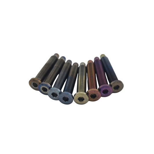Color Lab - Titanium 1/4-28 Lug Stud Flush Head