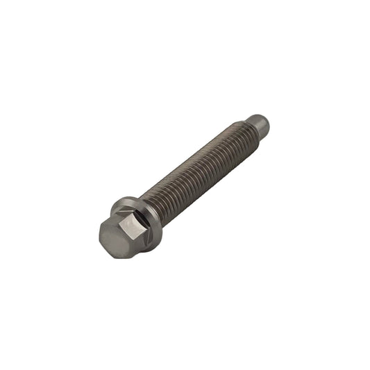 Titanium 1/4-28 Lug Stud External Hex Head