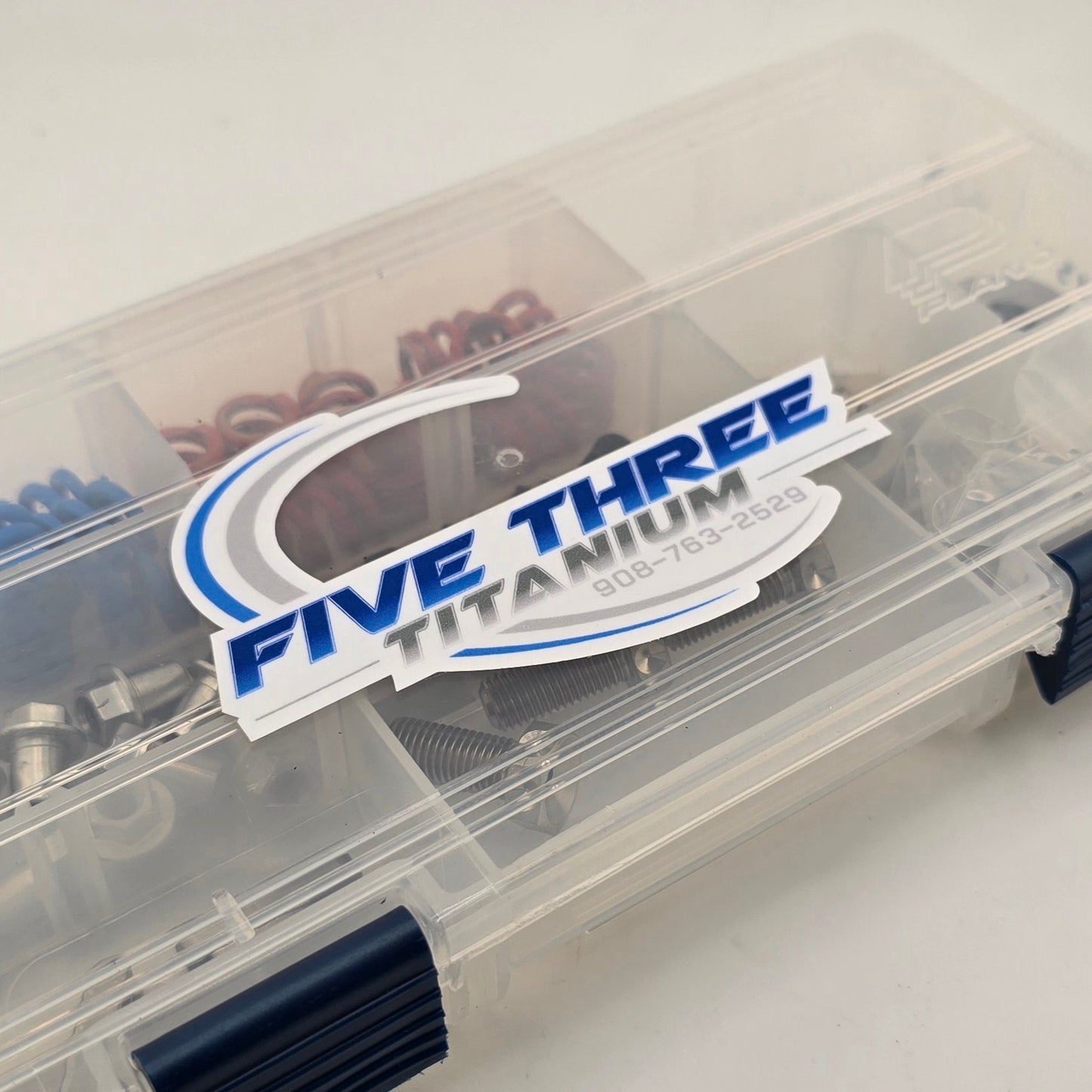 Five Three Titanium Logo Sticker