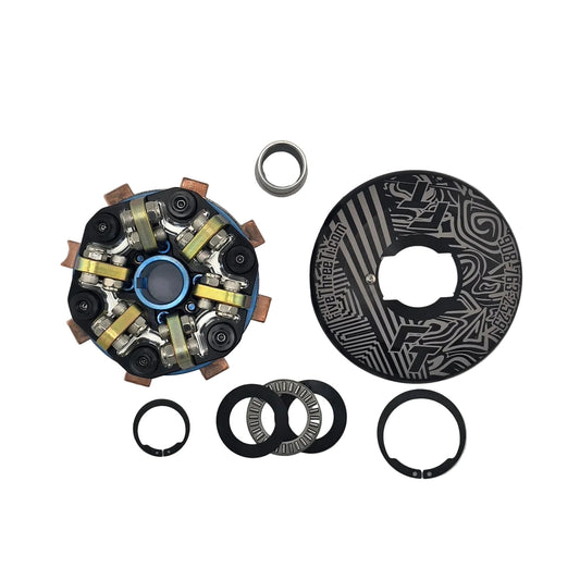Complete Titanium Single Disk Clutch