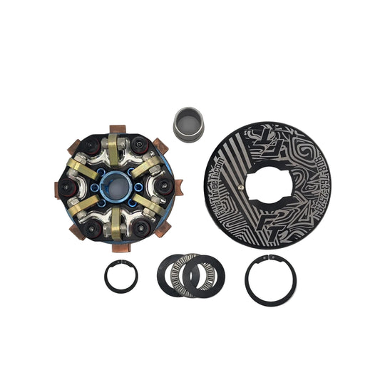 Complete Titanium Two Disk Clutch
