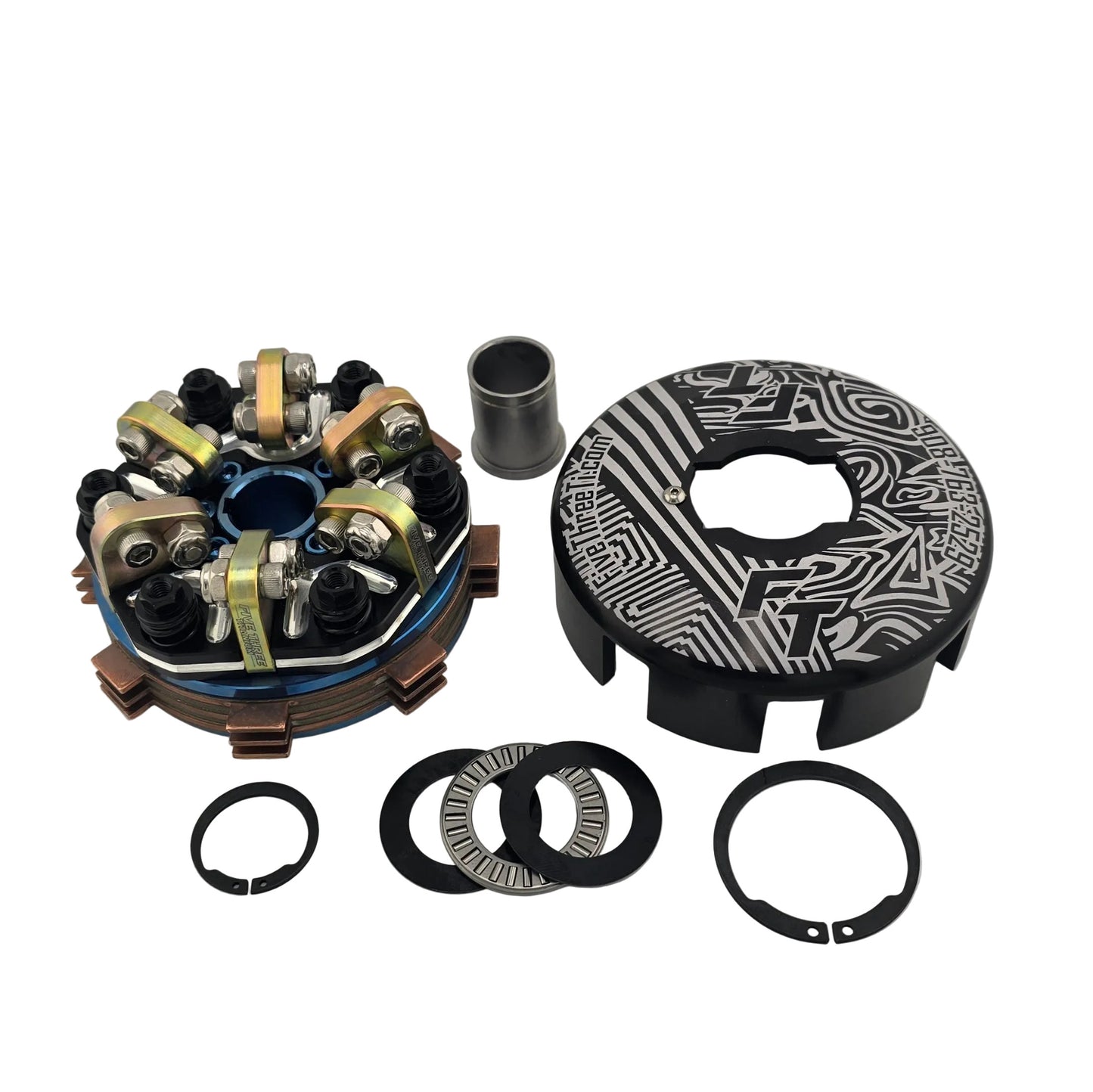 Complete Titanium Three Disk / Junior Sprint Clutch