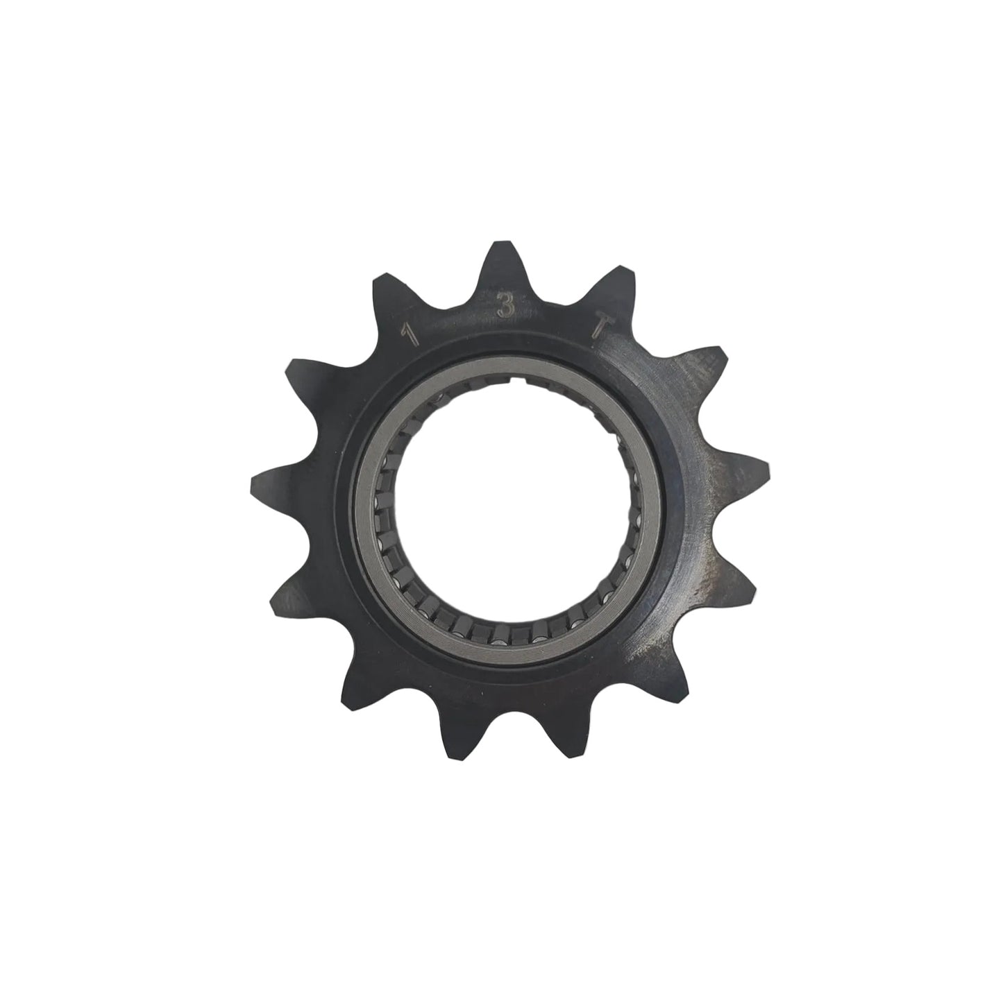 titanium 13 tooth #35 clutch drive gear straight on